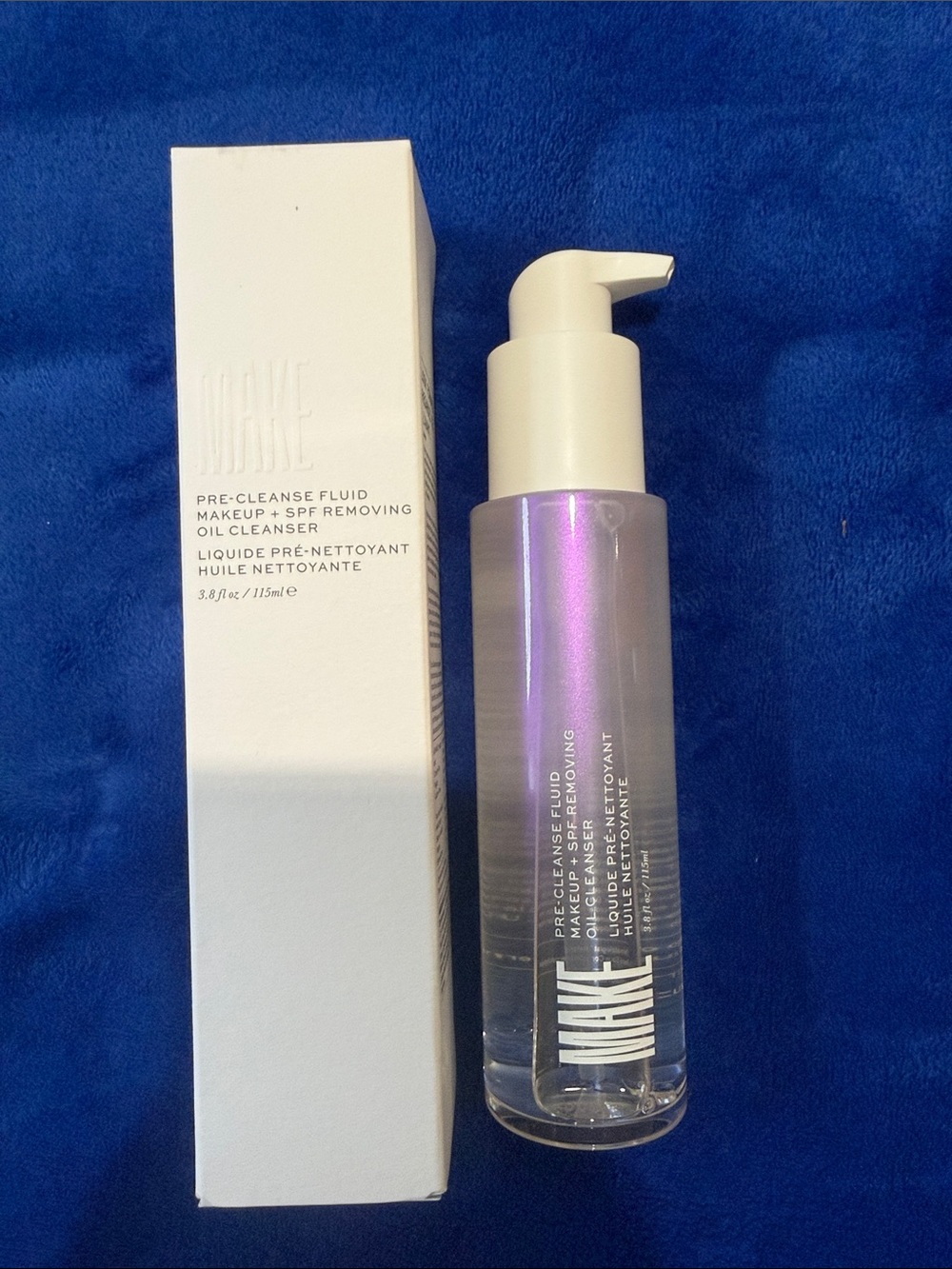 Brand new!!! MAKE Pre-Cleanse Fluid Makeup Removing + SPF Removing Oil Cleanser